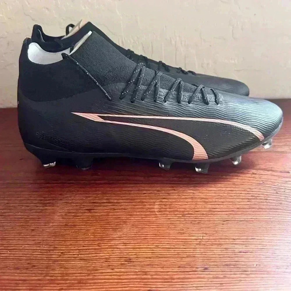 Men’s Puma Ultra Pro FG AG Puma Black - Copper Rose 107422-01 Size 11 New In Box - Picture 3 of 10